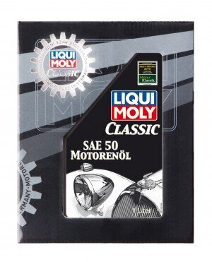 Liqui Moly Moottoriöljy klassisiin autoihin SAE 50, 1l hinta ja tiedot | Moottoriöljyt | hobbyhall.fi