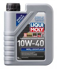 Liqui Moly MoS2 Tasainen moottoriöljy 10W-40, 20l hinta ja tiedot | Moottoriöljyt | hobbyhall.fi