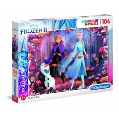 Disney Frozen 2 loistava palapeli 104kpl hinta ja tiedot | Palapelit | hobbyhall.fi