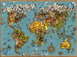 Palapeli Ravensburger World of Butterflies, 500 o., 15043. hinta ja tiedot | Palapelit | hobbyhall.fi