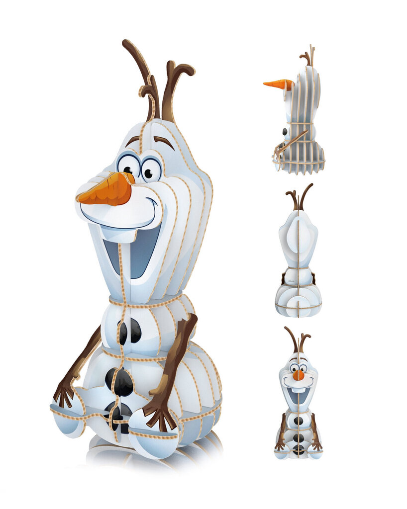 Palapeli Clementoni Frozen II 104 tk + 3D-malli hinta ja tiedot | Palapelit | hobbyhall.fi