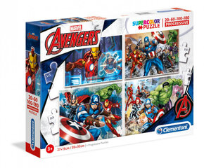 Palapeli Clementon Marvel Avengers 4in1: 20+60+100+180 osaa hinta ja tiedot | Palapelit | hobbyhall.fi