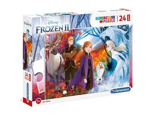 Palapeli Clementoni Maxi Frozen2 24 osaa hinta ja tiedot | Palapelit | hobbyhall.fi