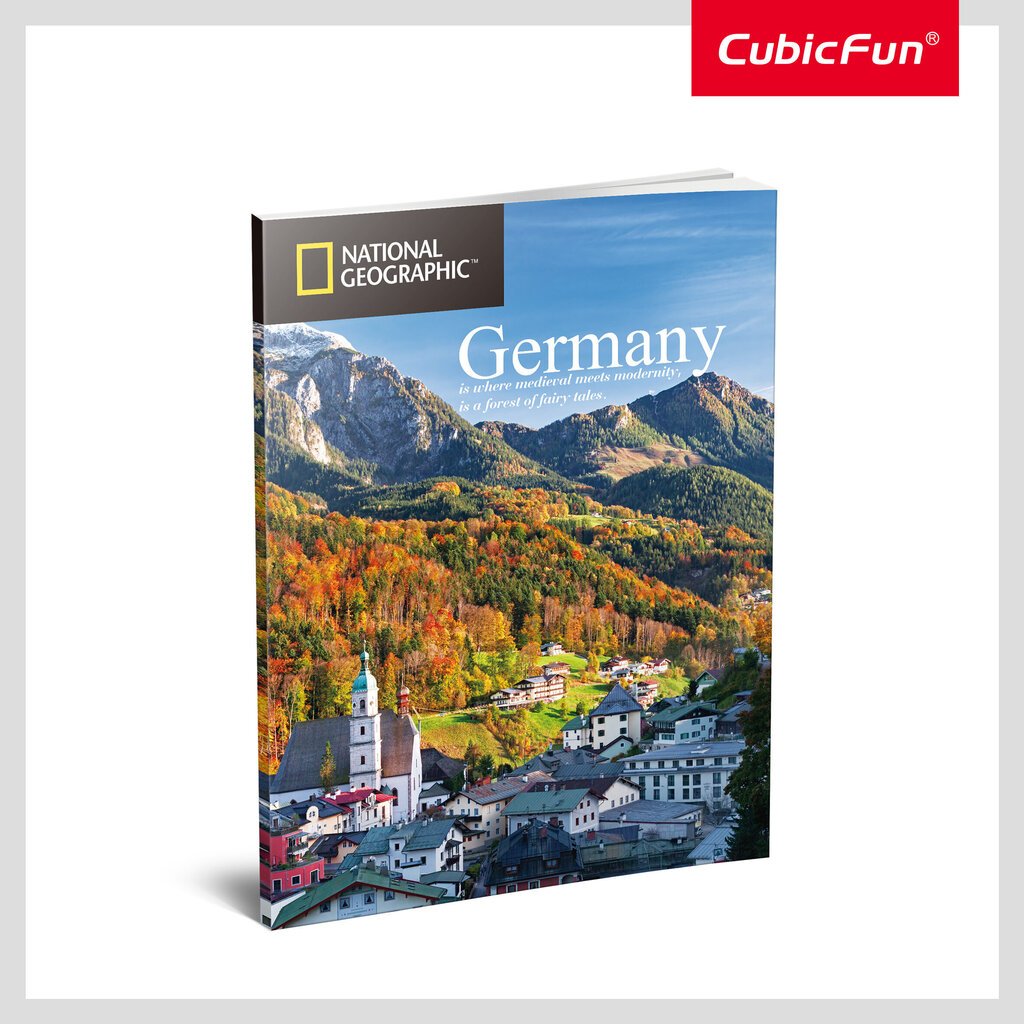 CUBICFUN Palapeli NatGeo Neuschwansteinin linna hinta ja tiedot | Palapelit | hobbyhall.fi