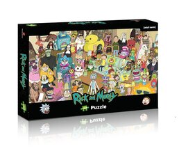 RICK AND MORTY Palapeli Rick&Morty, 1000 palaa hinta ja tiedot | Palapelit | hobbyhall.fi