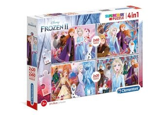 Palapelisarja Clementoni Ice Queen 2 (Frozen 2), 2x20 + 2x60 o. hinta ja tiedot | Palapelit | hobbyhall.fi