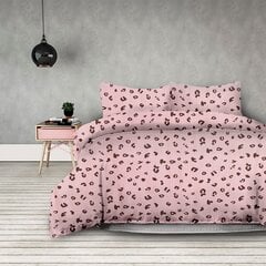 Vuodevaatesetti AmeliaHome Madera Pink Panther 200x220, 3-osainen hinta ja tiedot | Pussilakanat ja tyynyliinat | hobbyhall.fi