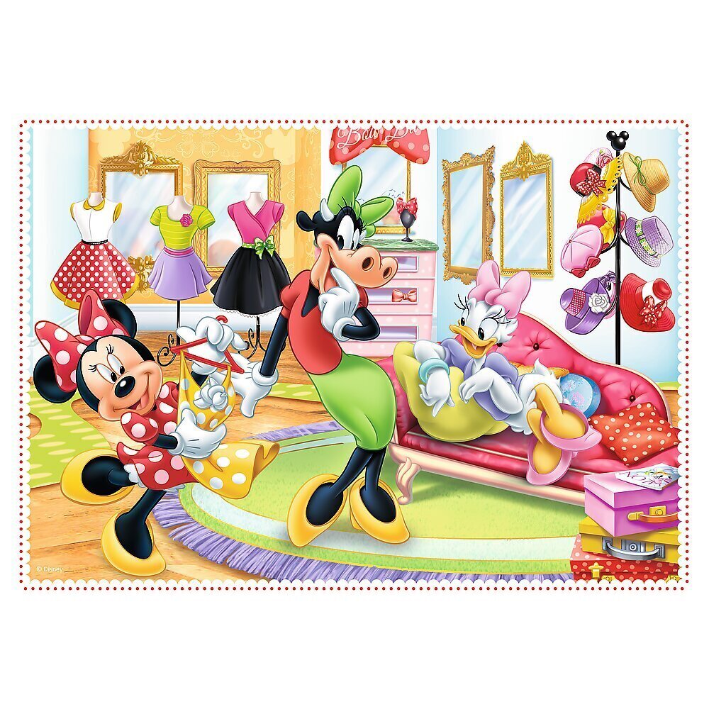 TREFL DISNEY Palapelisetti 4 in 1 Minni Hiiri hinta ja tiedot | Palapelit | hobbyhall.fi