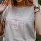 Naisten logollinen t-paita, MNP24009 harmaameleerattu hinta ja tiedot | Naisten T-paidat | hobbyhall.fi