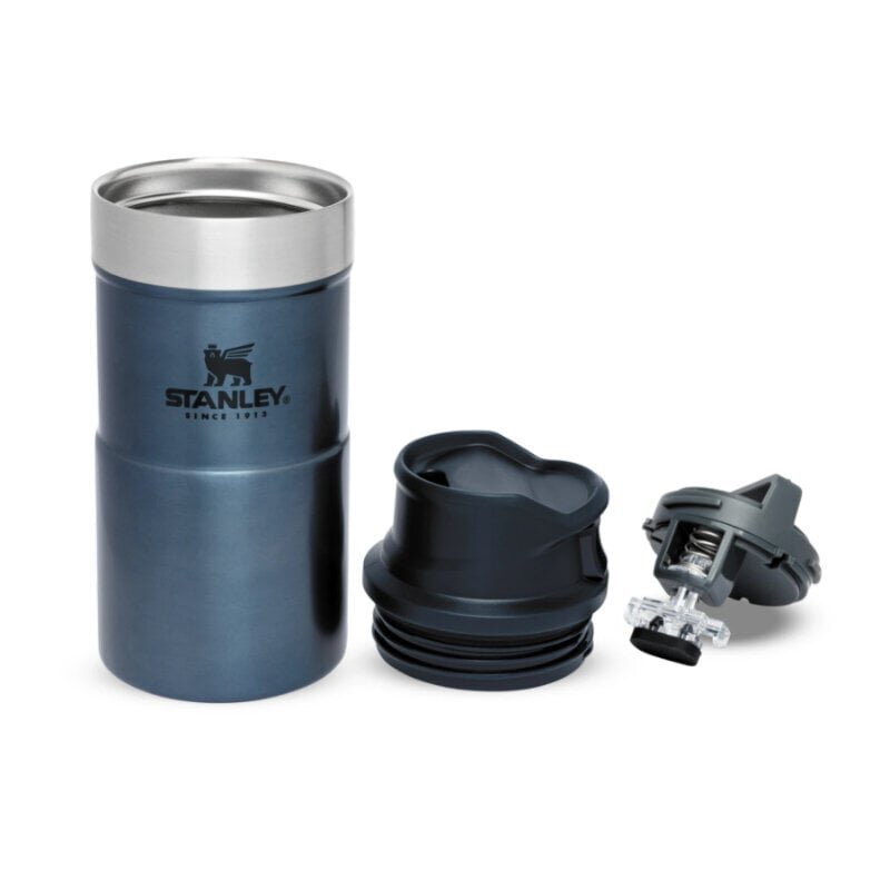 Termosmuki The Trigger-Action Travel Mug Classic 0,25 l, sininen hinta ja tiedot | Termoskannut ja termosmukit | hobbyhall.fi