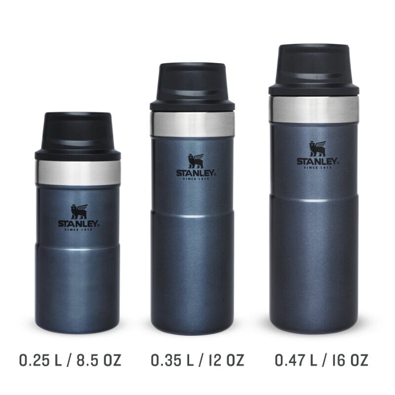 Termosmuki The Trigger-Action Travel Mug Classic 0,25 l, sininen hinta ja tiedot | Termoskannut ja termosmukit | hobbyhall.fi