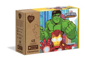 Palapeli 3x48 kappaletta Marvel Superhero hinta ja tiedot | Palapelit | hobbyhall.fi