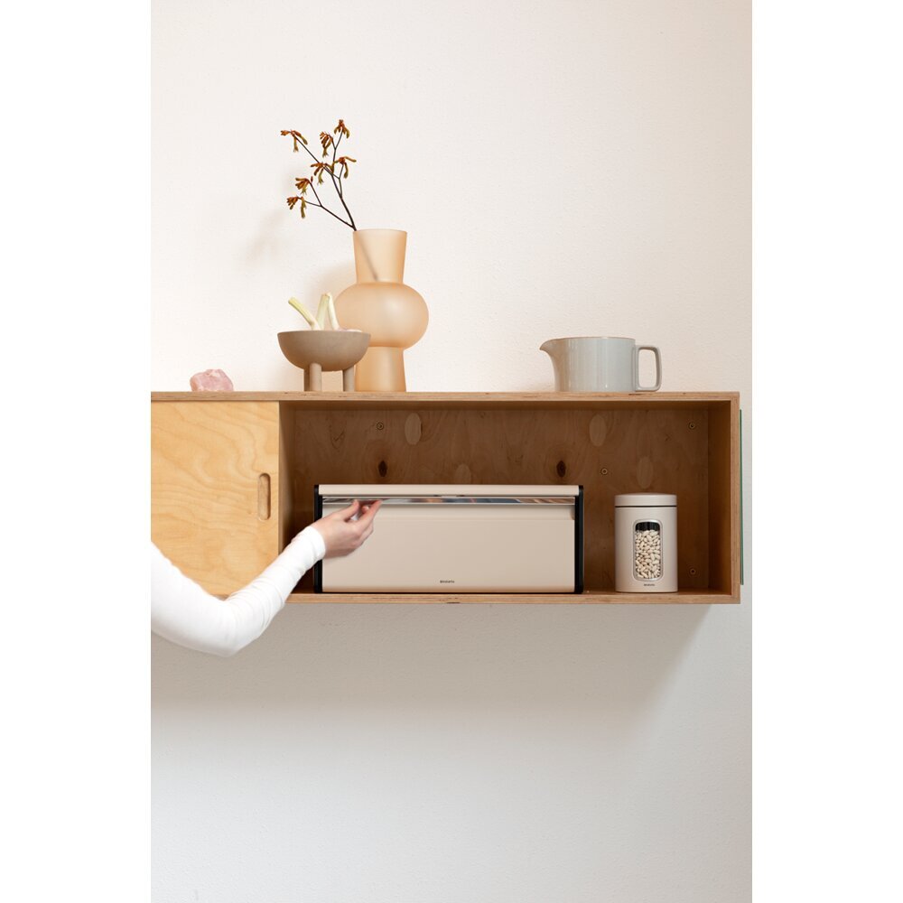 Brabantia-leipälaatikko, beige hinta ja tiedot | Elintarvikkeiden säilytysastiat | hobbyhall.fi