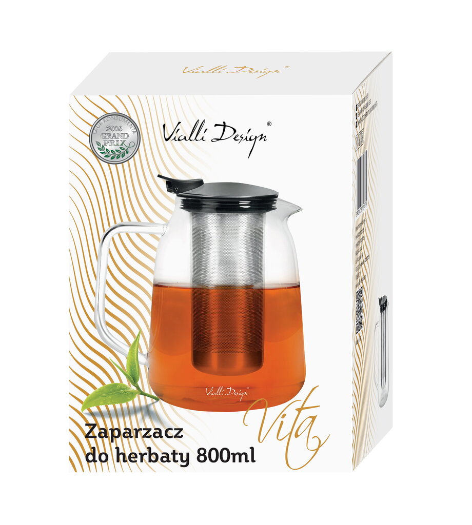 Teekannu Vialli Design Vita, 800 ml hinta ja tiedot | Kahvipannut ja teekannut | hobbyhall.fi