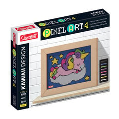 Palapeli Pixel Art Kawaii-tyyli Unicorn Quercetti Pixel Art 4, 0795 hinta ja tiedot | Palapelit | hobbyhall.fi