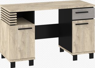 Työpöytä Lamir, ruskea/musta hinta ja tiedot | Tietokonepöydät ja työpöydät | hobbyhall.fi