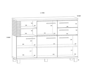 Lipasto Lamir, ruskea/musta hinta ja tiedot | Lipastot | hobbyhall.fi