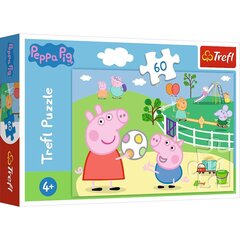 TREFL PEPPA PIG Palapeli Pipsa Possu, 60 palaa hinta ja tiedot | Palapelit | hobbyhall.fi