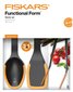 Fiskars Functional Form -keittiövälinesarja, 3 kpl hinta ja tiedot | Keittiövälineet | hobbyhall.fi