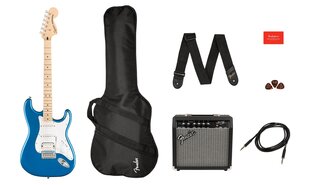 Fender Affinity Strat HSSsu+ Frontman 15G sähkökitaran setti hinta ja tiedot | Fender Soittimet | hobbyhall.fi