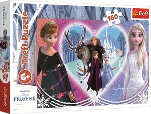 TREFL FROZEN Palapeli Frozen 2, 160 palaa hinta ja tiedot | Palapelit | hobbyhall.fi