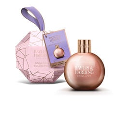 Kylpyvaahtolahjasetti Baylis & Harding Jojoba, Vanilja & Almond Oil Festive Bauble, 250 ml hinta ja tiedot | Suihkusaippuat ja suihkugeelit | hobbyhall.fi