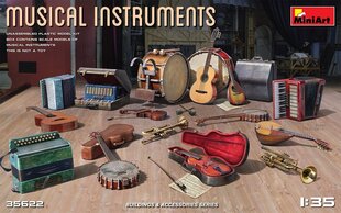 Liimattava malli MiniArt 35622 Musical Instruments 1/35 hinta ja tiedot | Koottavat pienoismallit | hobbyhall.fi