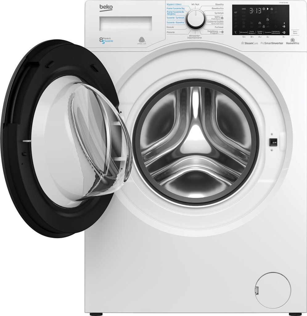 Beko HTV8732XAW hinta ja tiedot | Pyykinpesukoneet | hobbyhall.fi