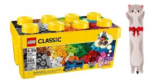 10696 LEGO® Classics Keskikokoinen luova rakennuslaatikko + pehmotyyny hinta ja tiedot | LEGOT ja rakennuslelut | hobbyhall.fi