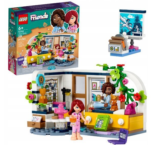 41740 LEGO® Friends Aliyan huone + pehmotyyny hinta ja tiedot | LEGOT ja rakennuslelut | hobbyhall.fi