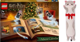 76404 LEGO® Harry Potter™ Joulukalenteri + pehmotyyny hinta ja tiedot | LEGOT ja rakennuslelut | hobbyhall.fi