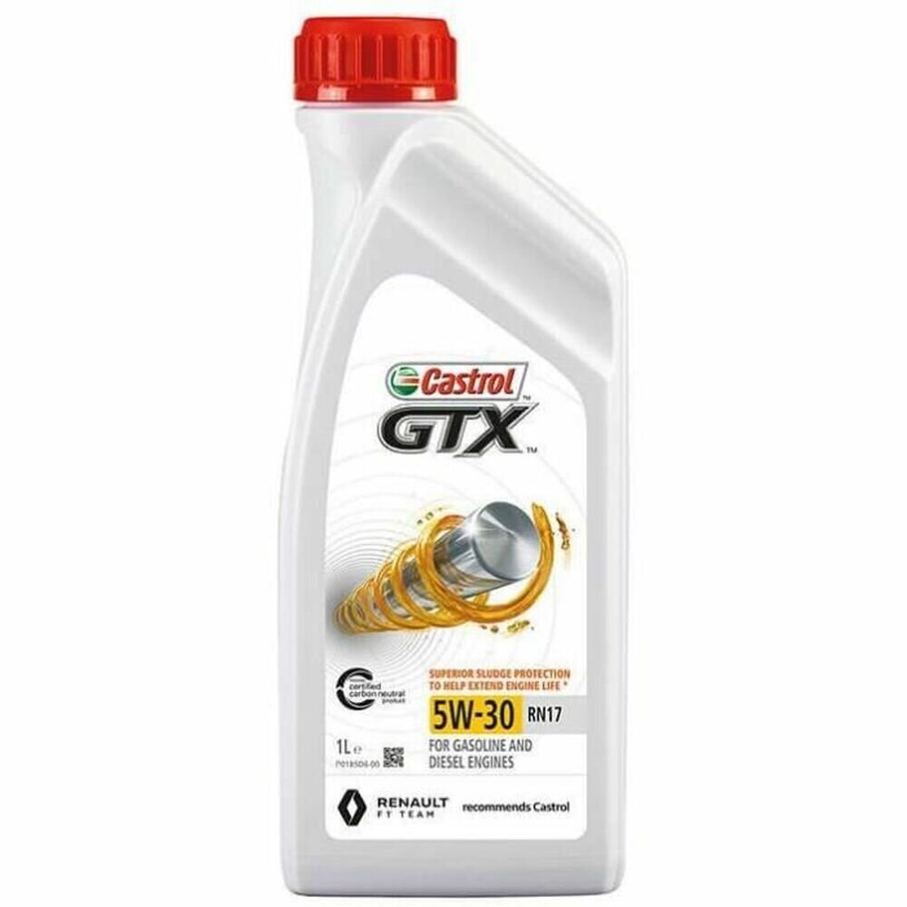 Autojen moottoriöljy Castrol GTX 5W30 RN17 1L hinta ja tiedot | Moottoriöljyt | hobbyhall.fi