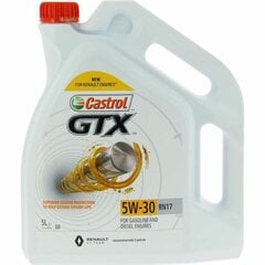 CASTROL GTX 5L 5W30 RN17 Dacia hinta ja tiedot | Moottoriöljyt | hobbyhall.fi