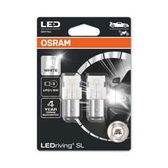 Autopolttimo Osram OS7528DWP-02B 145 Lm 2 W 12 V 6000 K BAY15D hinta ja tiedot | Polttimot | hobbyhall.fi