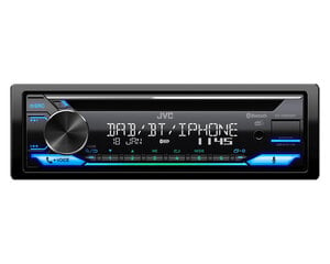 JVC, KD-DB922BT CD/USB MP3/WMA autostereot AUX-tulolla hinta ja tiedot | JVC Autotuotteet | hobbyhall.fi