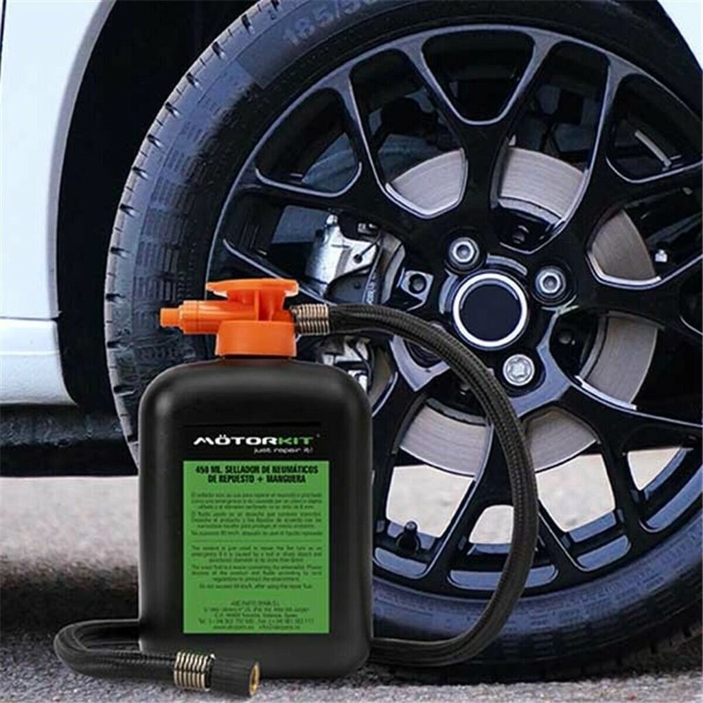 Renkaankorjaaja Motorkit MOTOR16525RE 450 ml hinta ja tiedot | Lisätarvikkeet autoiluun | hobbyhall.fi