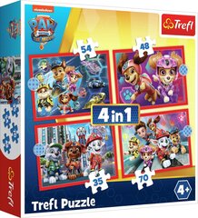 TREFL Ryhmä Hau palapeli 4 in 1 Ryhmä Hau. hinta ja tiedot | Palapelit | hobbyhall.fi