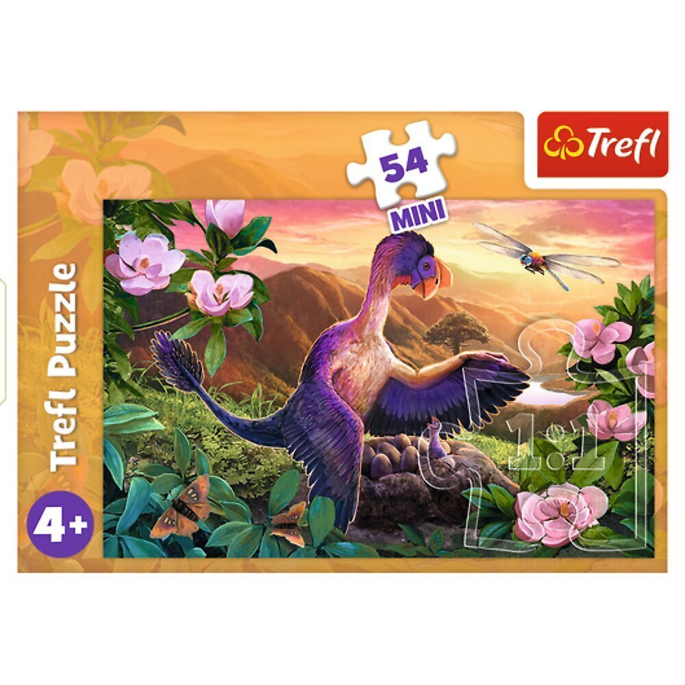 TREFL Mini 54 palapeli dinosaurukset hinta ja tiedot | Palapelit | hobbyhall.fi