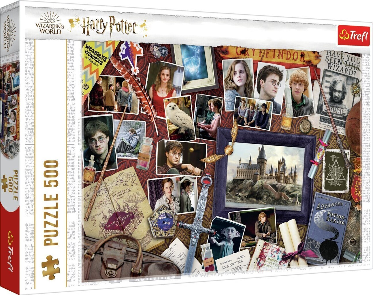 TREFL HARRY POTTER Palapeli, 500 palaa hinta ja tiedot | Palapelit | hobbyhall.fi