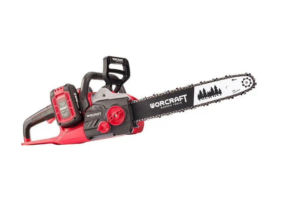 Akkumoottorisaha Worcraft 40V (20V+20V) LI-ION hinta ja tiedot | Moottorisahat | hobbyhall.fi