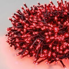 Jouluvalot 300 LED-lampulla, 21m, punainen väri hinta ja tiedot | Jouluvalot | hobbyhall.fi