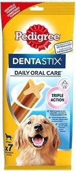 Pedigree Daily Oral Care Dentastix isokokoisille koirille, 10x270 g hinta ja tiedot | Koiran herkut | hobbyhall.fi