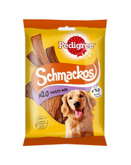 Pedigree Schmackot naudanliha, 12x86 g hinta ja tiedot | Koiran herkut | hobbyhall.fi