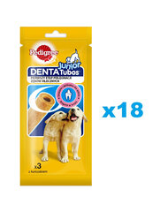 Pedigree DentaTubos Junior kana, 18x72 g hinta ja tiedot | Pedigree Lemmikit | hobbyhall.fi