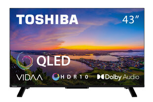 Toshiba 43QV2363DG hinta ja tiedot | Toshiba Kodinkoneet ja kodinelektroniikka | hobbyhall.fi