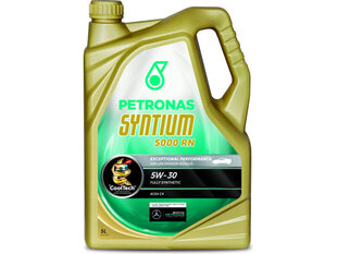Petronas Syntium 5000 5W-30 RN moottoriöljy, 5L hinta ja tiedot | Moottoriöljyt | hobbyhall.fi
