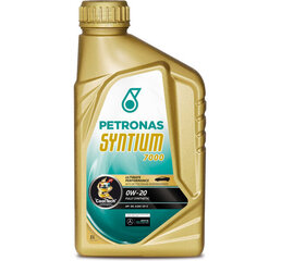 Petronas Syntium 7000 VO 0W-20 moottoriöljy, 1L hinta ja tiedot | Moottoriöljyt | hobbyhall.fi
