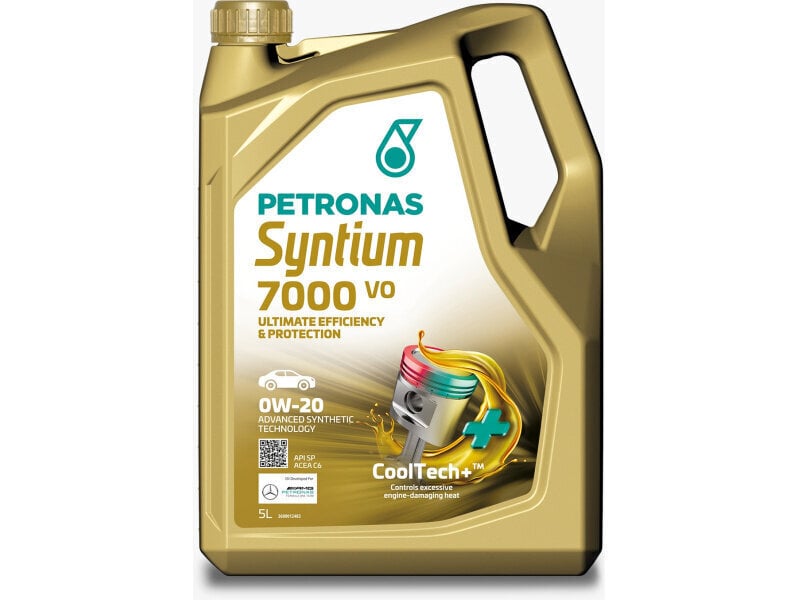 Petronas Syntium 7000 VO 0W-20 moottoriöljy, 5L hinta ja tiedot | Moottoriöljyt | hobbyhall.fi