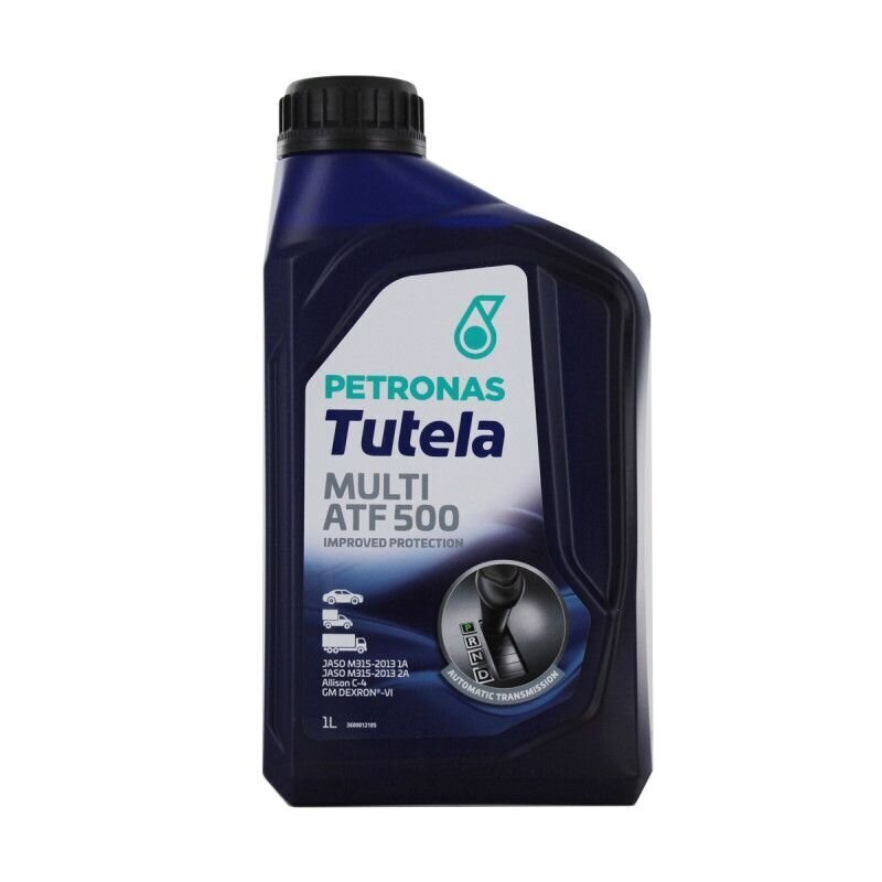 Petronas Tutela ATF Multi 500 moottoriöljy, 1L hinta ja tiedot | Voiteluöljyt ja -nesteet | hobbyhall.fi