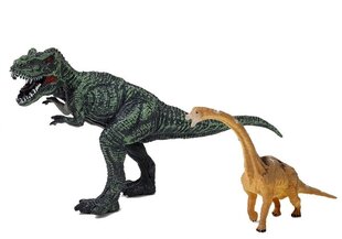 Dinosaurus Brachiosaurus, Tyrannosaurus Rex figuurit setti hinta ja tiedot | Poikien lelut | hobbyhall.fi